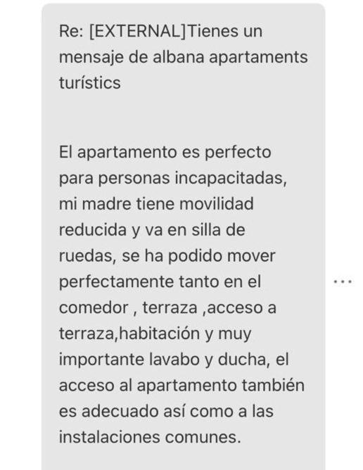 albana apartaments turístics L' Escala Exterior foto